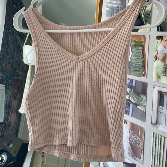 pink american eagle tank top - Picture 1 of 1